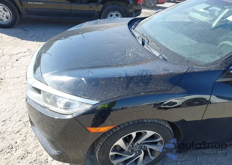 2018 Honda Civic Ex from USA, damaged, VIN 19XFC2F79JE011346